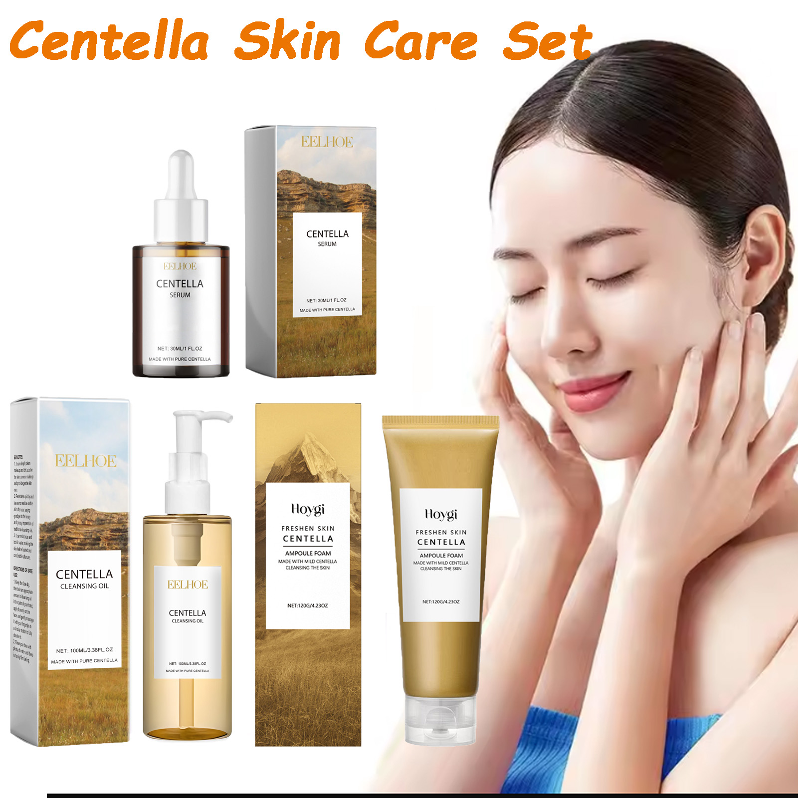 Skincare Garnier - Centella Skin Care Set Centella Serum