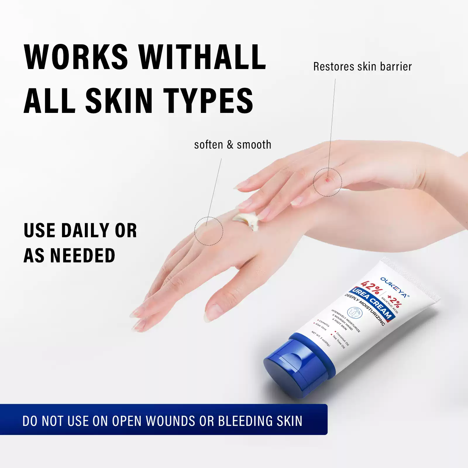 Urea Foot Cream - OUKEYA 40% Natural Urea Foot Cream