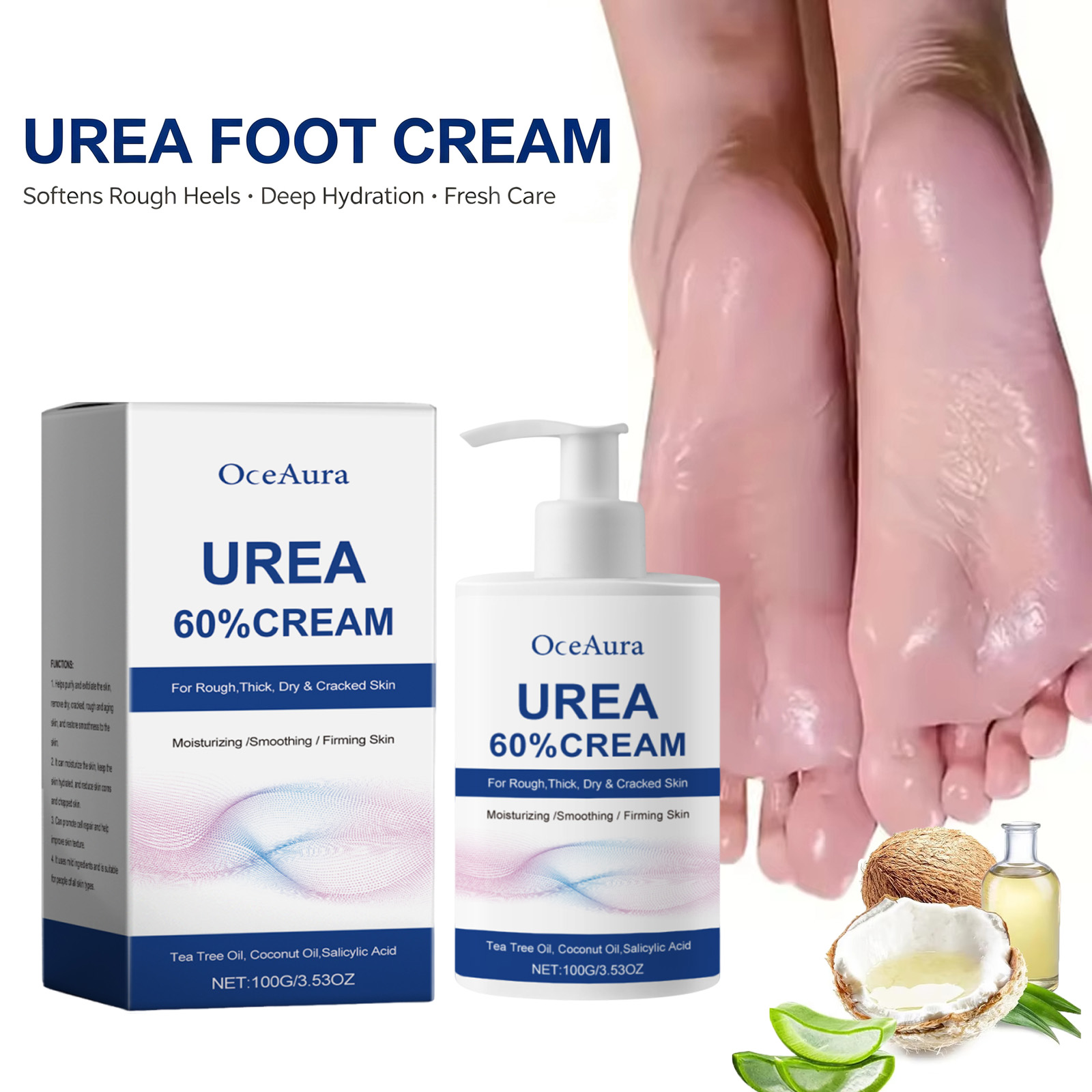 Urea Foot Cream - 60% Urea Foot Cream for Dry