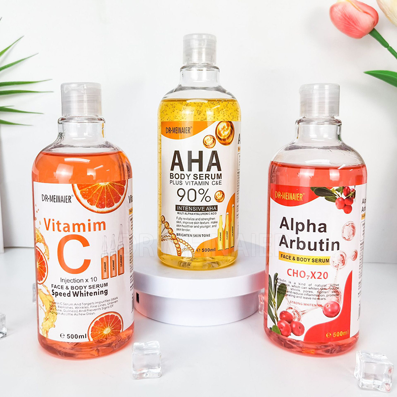 500ml AHA Hyaluronic Vitamin C - Skincare Garnier ulasan dan harga