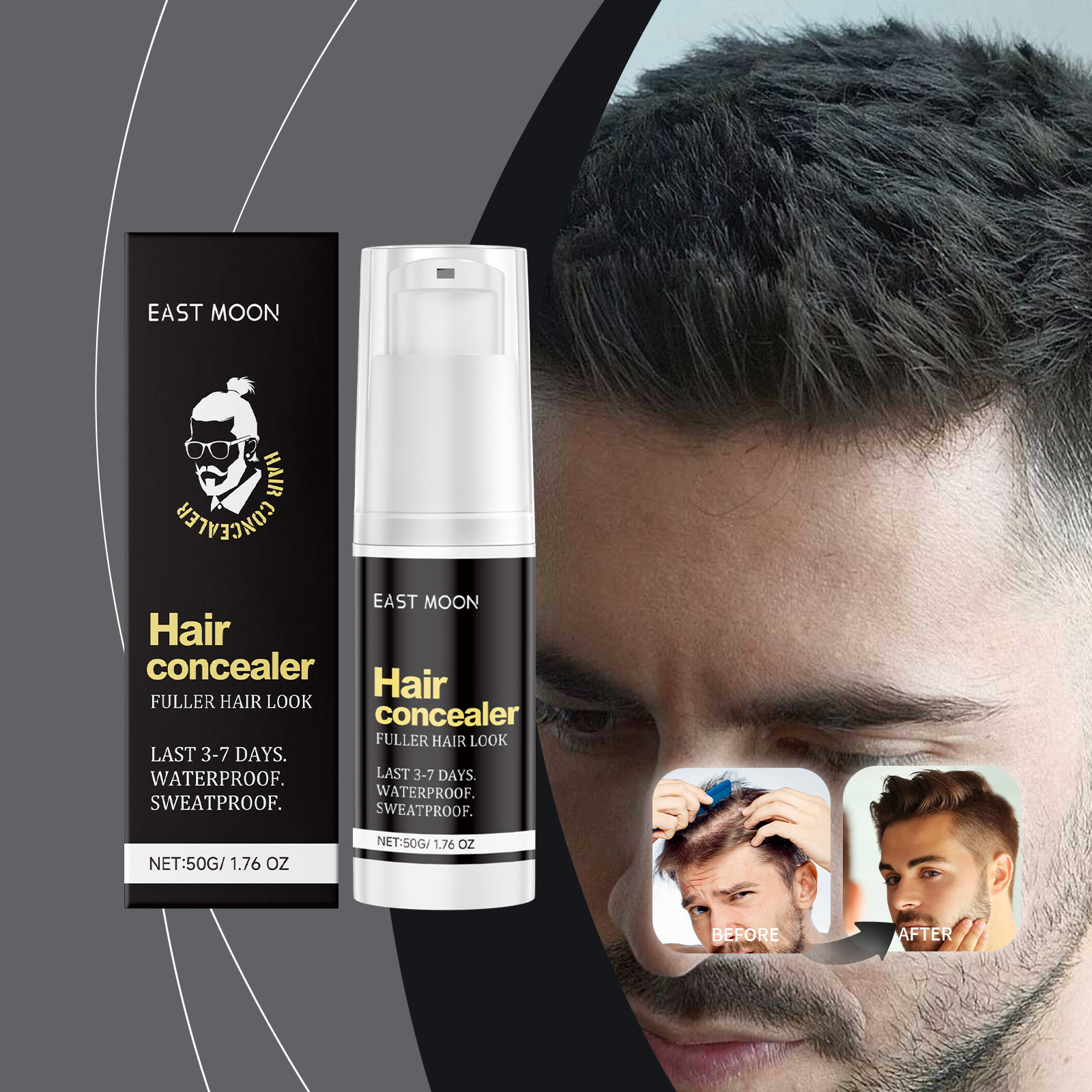 Hair Coverage Concealer Cream  - Licorice Root Extract ulasan dan harga