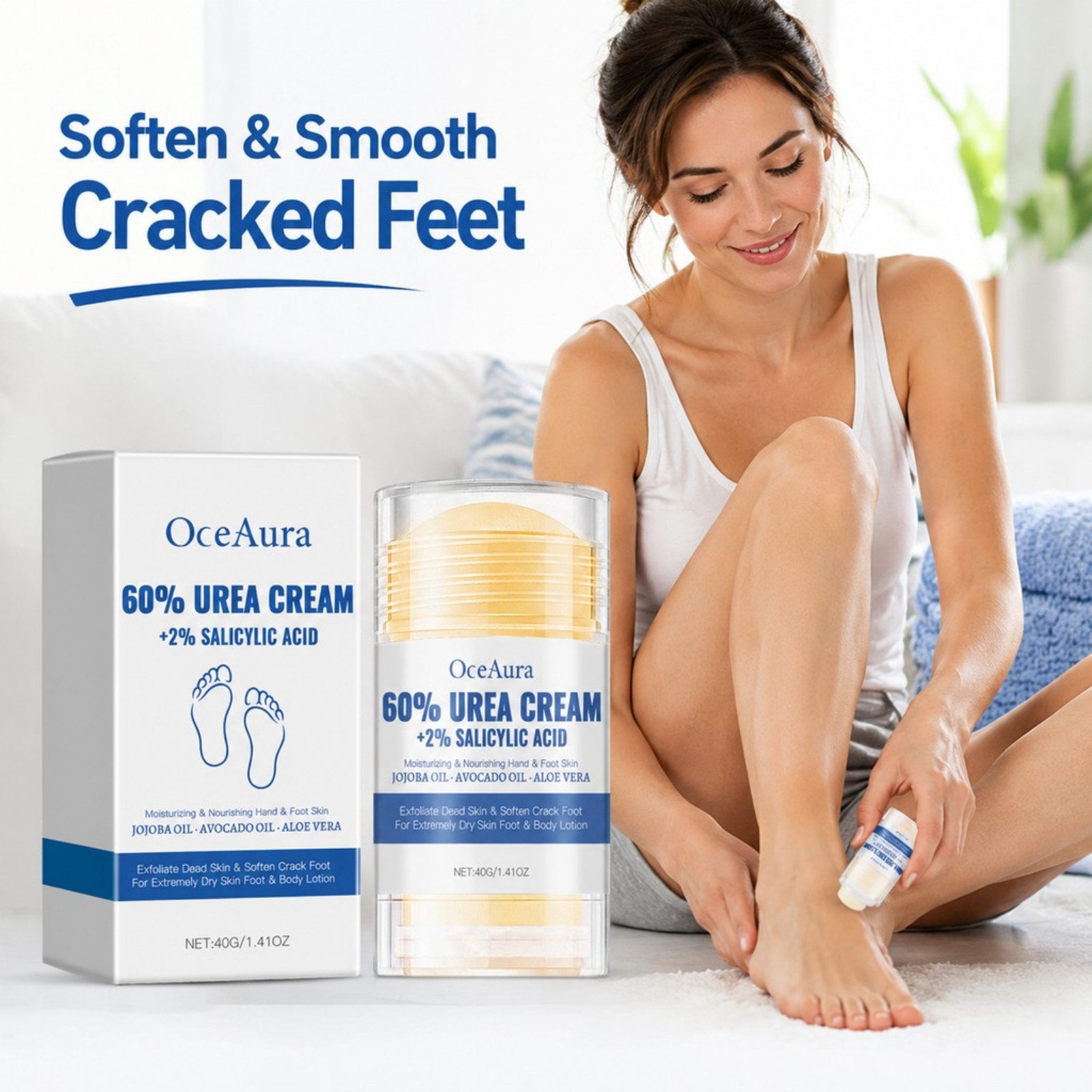60% Urea Foot Care Cream Stick - Urea Foot Cream ulasan dan harga
