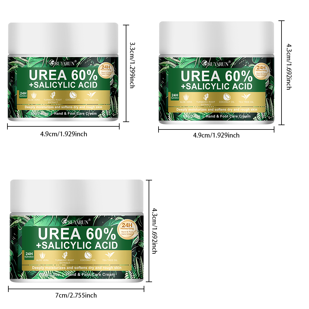 SUYARUN 60% Urea Foot Care Cre - Urea Foot Cream ulasan dan harga