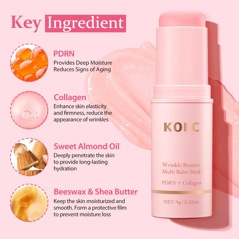 KOEC Wrinkle Bounce Multi Balm - Skincare Collagen ulasan dan harga