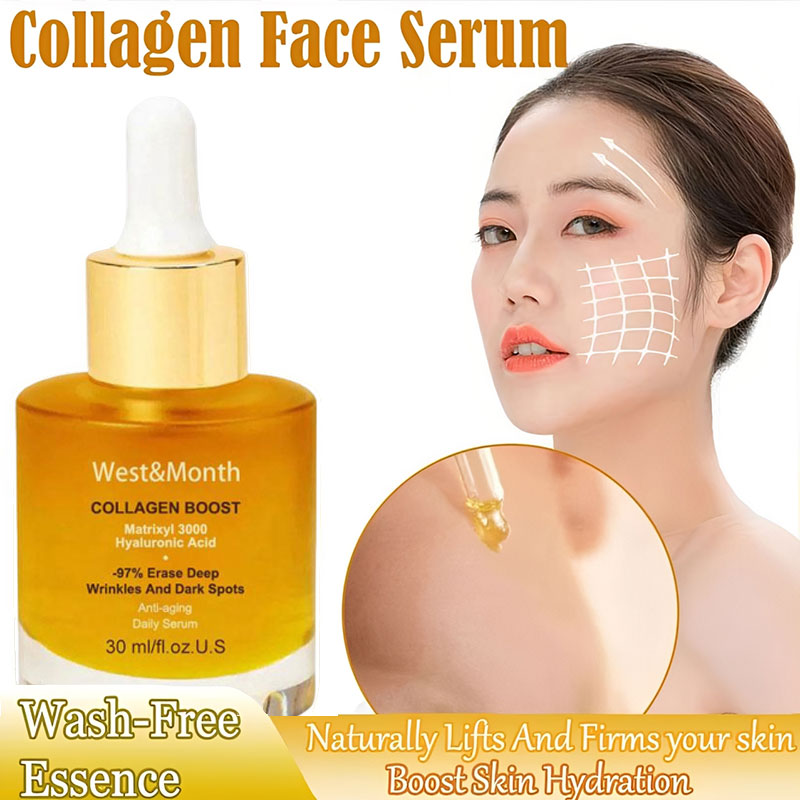 Face Serum Wash-Free Collagen  - Skincare Garnier ulasan dan harga