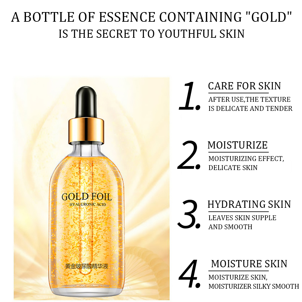 100ml 24k Gold Hyaluronic Acid - Skincare Garnier ulasan dan harga