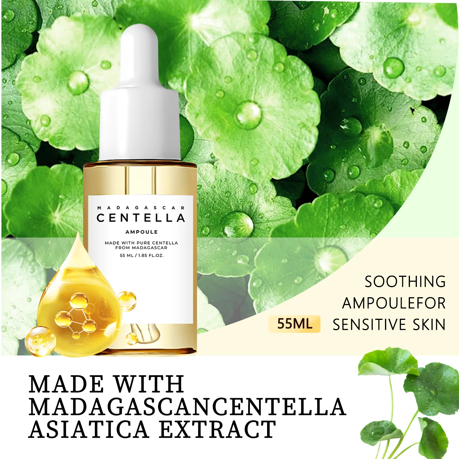 Madagascar Centella Ampoule 55 - Centella Asiatica Toner ulasan dan harga